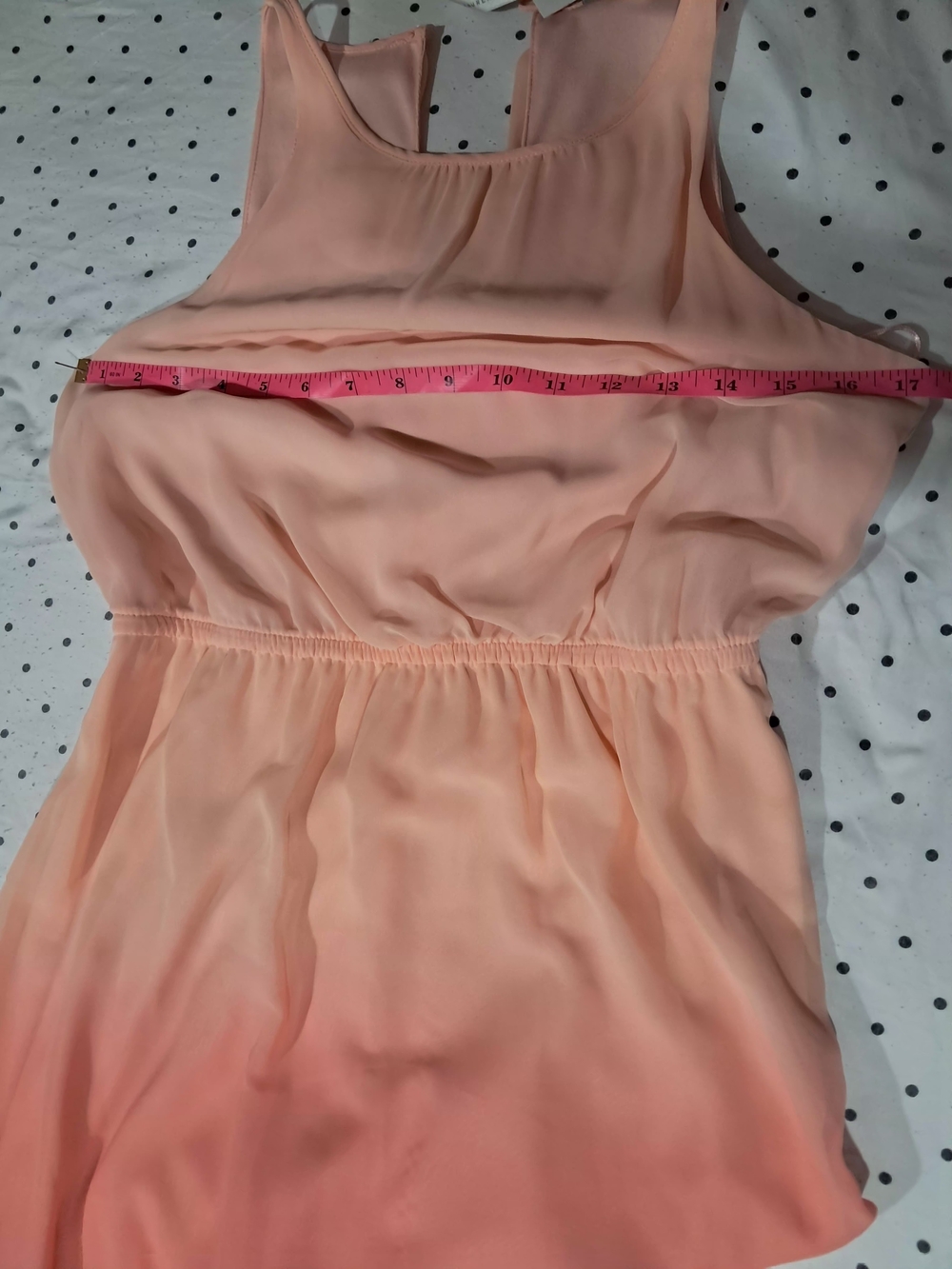 LC Lauren Conrad Ombré Maxi Dress - Pink Gradient Sleeveless Gown Size:M - Picture 4 of 14